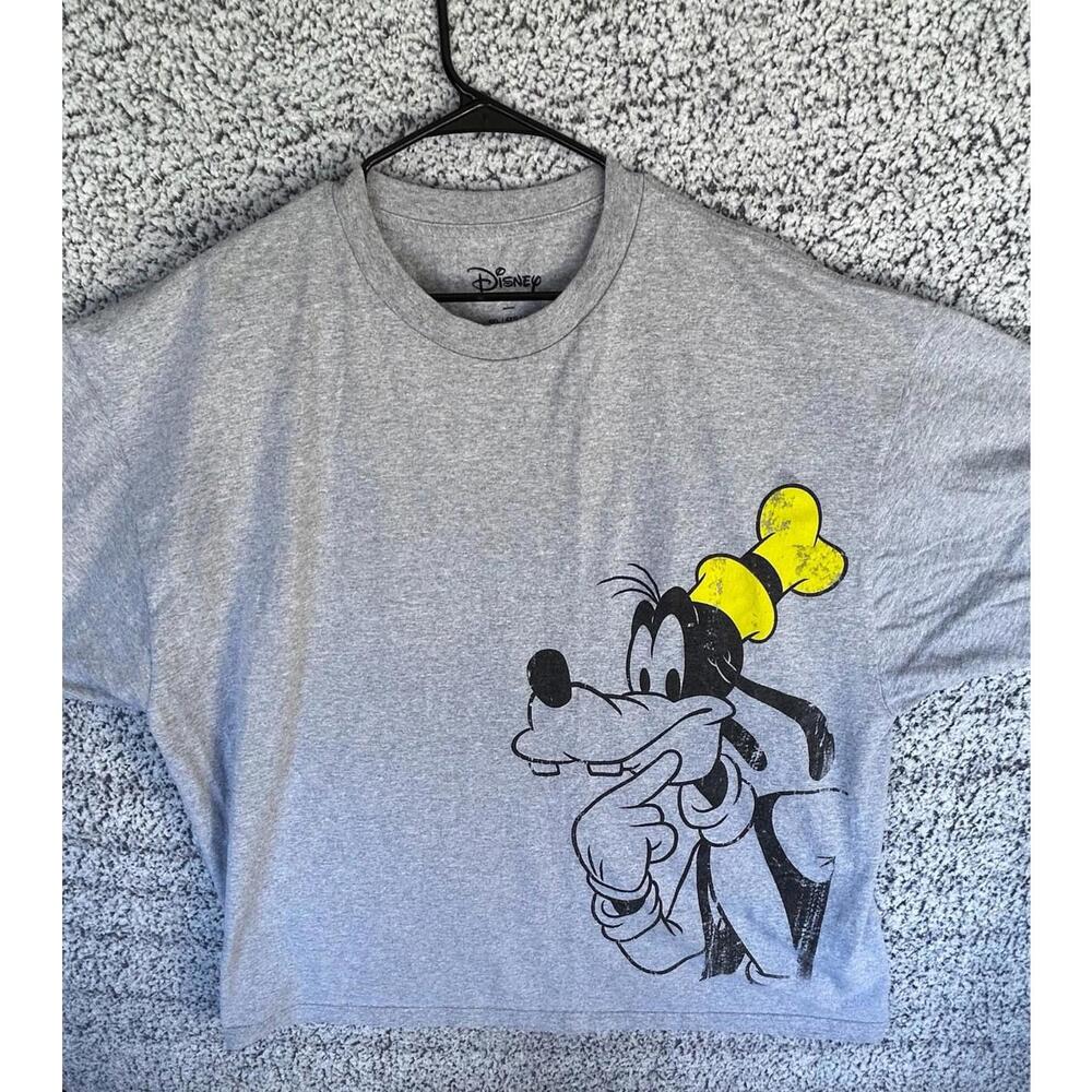 Disney Goofy Men's Grey Heather T-Shirt 4XL Big & Tall